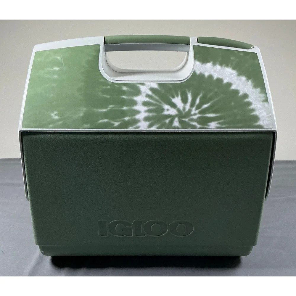 Igloo TravisMathew The 7s Club Playmate Elite Cooler Green Tie Dye 16 Qt
